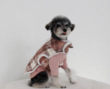 画像をギャラリービューアに読み込む, new チェックファーコート pink