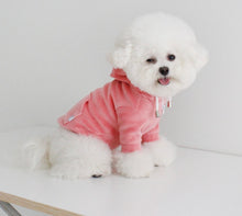 画像をギャラリービューアに読み込む, 予約 tropical velours hoodie AUTUMN pink