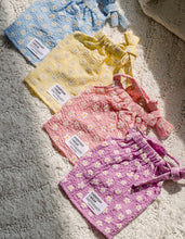 画像をギャラリービューアに読み込む, ペアルックフラワーリンネルキャミソール purple