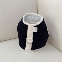 画像をギャラリービューアに読み込む, 【名前刺繍】earth+us NAME corduroy harness set navy