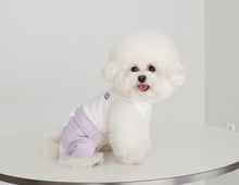 画像をギャラリービューアに読み込む, new ノースリーブロゴオールインワン purple