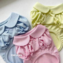 画像をギャラリービューアに読み込む, パフスリーブリボントップス green