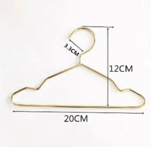 画像をギャラリービューアに読み込む, 即納 gold hanger 5piece