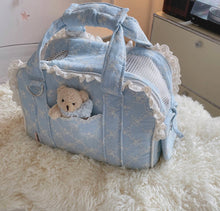 画像をギャラリービューアに読み込む, 日本初上陸 BB Carey キューブ刺繍バッグ Blue XS~ -M