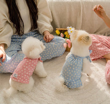 画像をギャラリービューアに読み込む, ペアルックフラワーリンネルキャミソール Blue