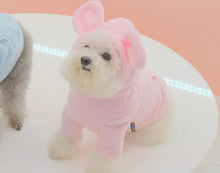 画像をギャラリービューアに読み込む, テディベアファーフーディ pink