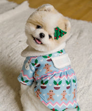 画像をギャラリービューアに読み込む, ウィンタークリスマスワンピース Blue