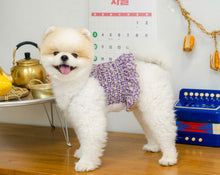 画像をギャラリービューアに読み込む, フラワーキャミソール purple