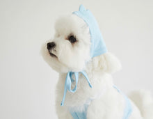 画像をギャラリービューアに読み込む, 恐竜キャミソール帽子セット Blue