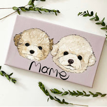 画像をギャラリービューアに読み込む, only one in the world 似顔絵 2face