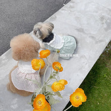 画像をギャラリービューアに読み込む, エプロンフラワーワンピース mint