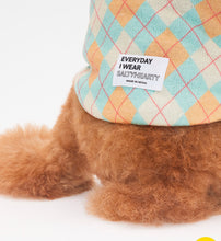 画像をギャラリービューアに読み込む, チェックカラートップス Orange