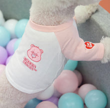 画像をギャラリービューアに読み込む, ケアベアラグランTシャツ　pink
