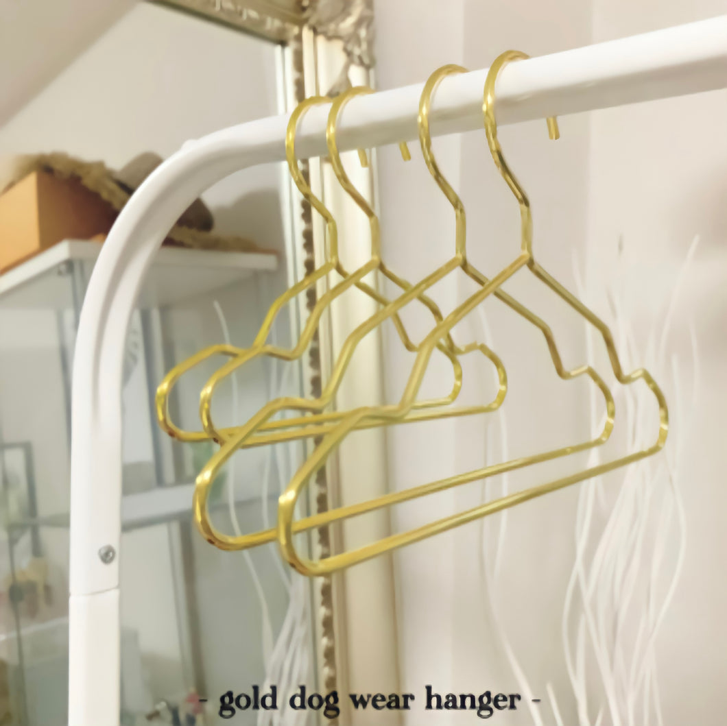 即納　gold hanger 10piece